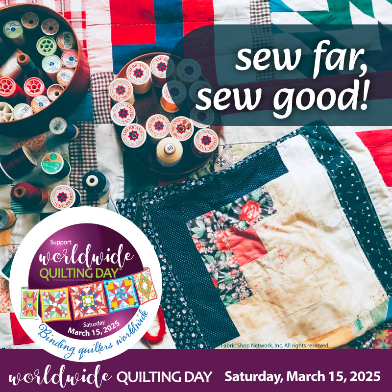 sew far, sew good!