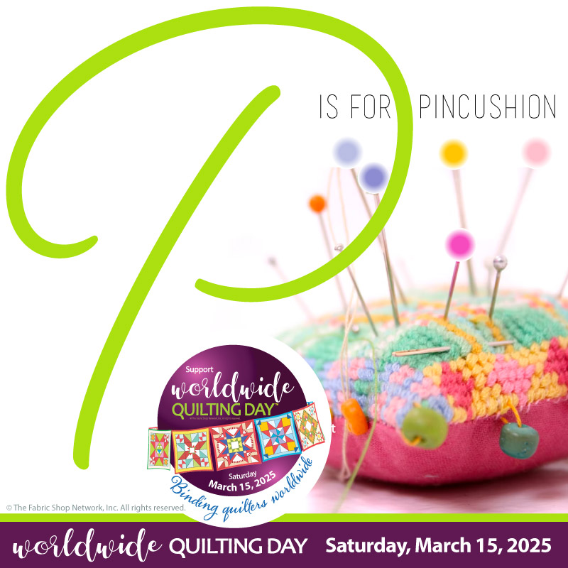 P is for pincushion